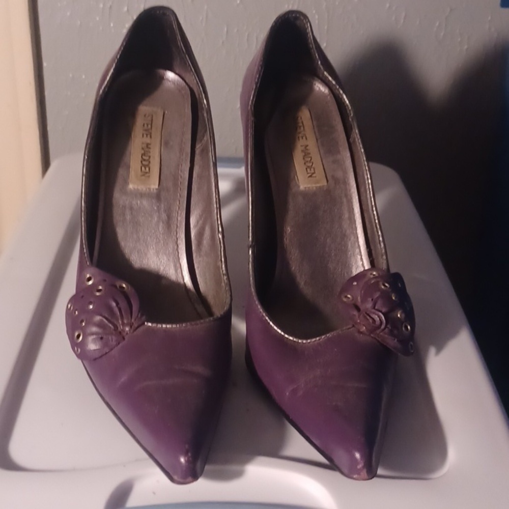 8.5 Purple Steve Madden heels